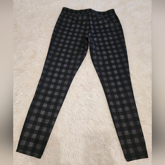 Maurices Black and Gray Plaid Pants - Picture 2 of 4
